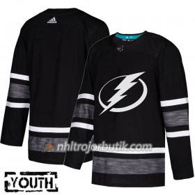 Barn Ishockey Tampa Bay Lightning tröja Blank Svart 2019 All-Star Adidas Authentic